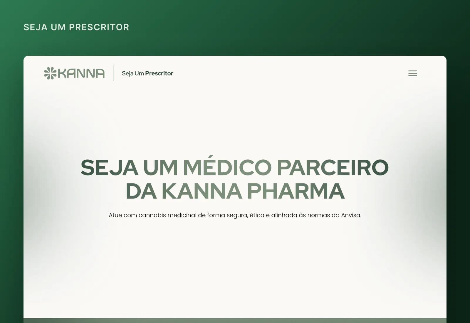 Partner prescriber area, for doctors